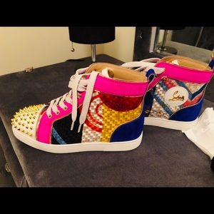 SOLDAuthentic Christian Louboutin's/Lou Spikes NWT